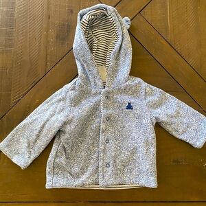 Baby Gap Reversible Bear Jacket 0-3m